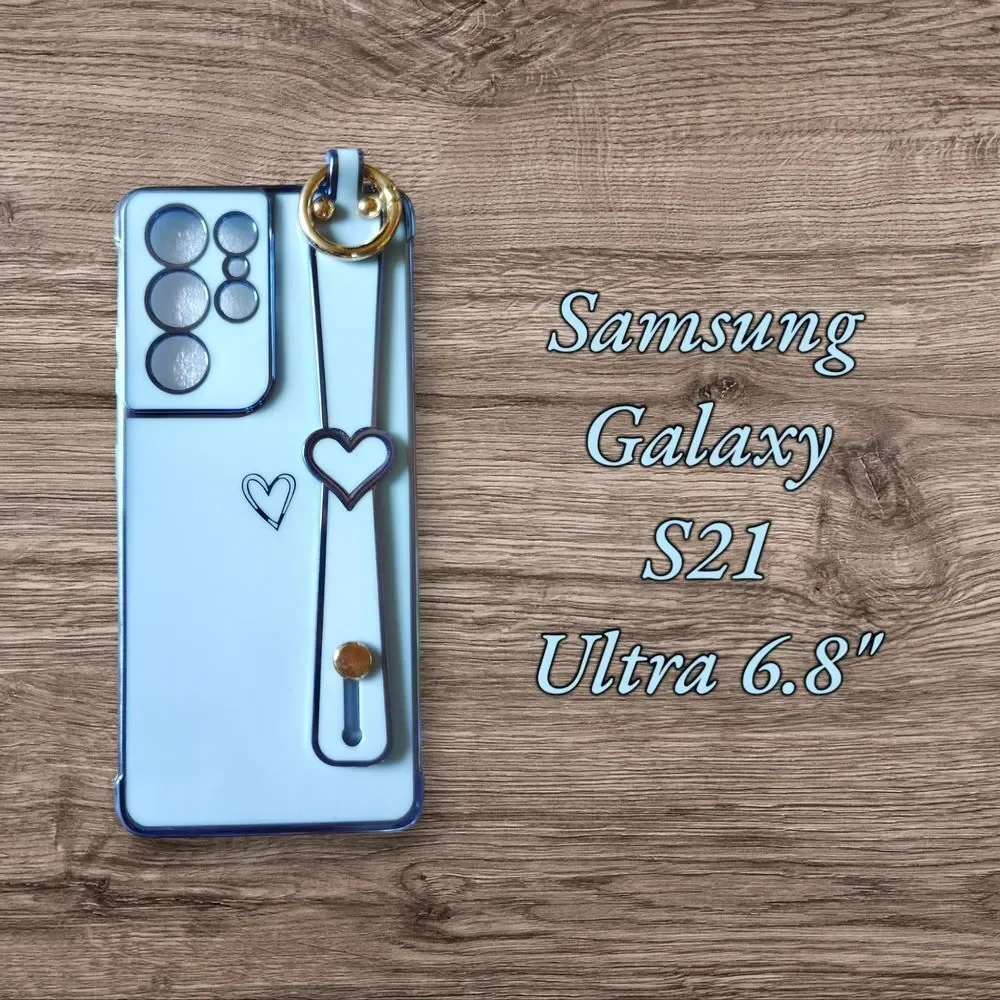 💕$1 Bundled Blue Soft TPU Phone Case with Airbag Protection
